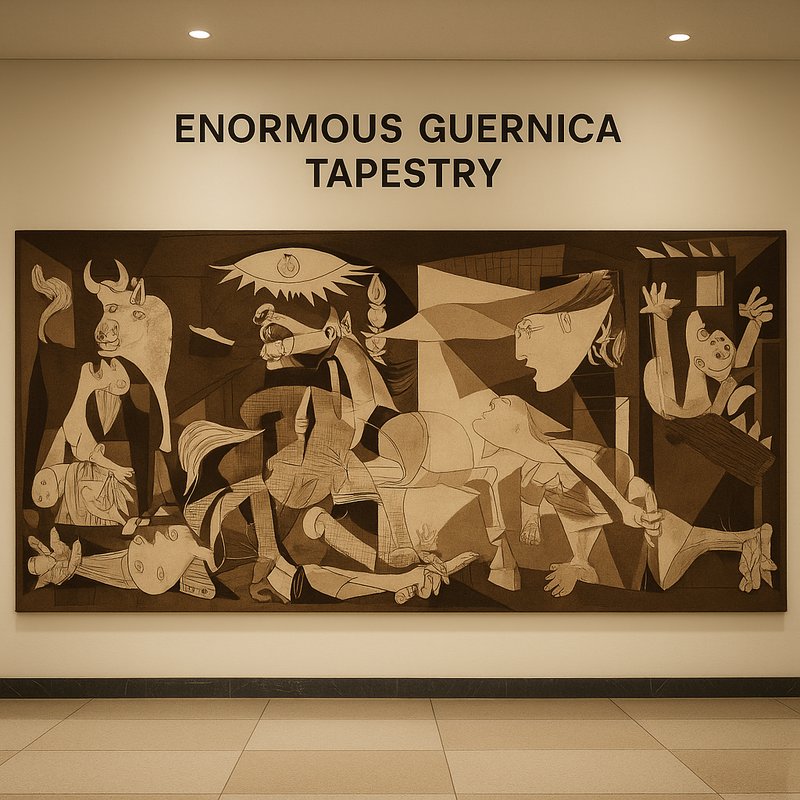 The Enormous Guernica Tapestry