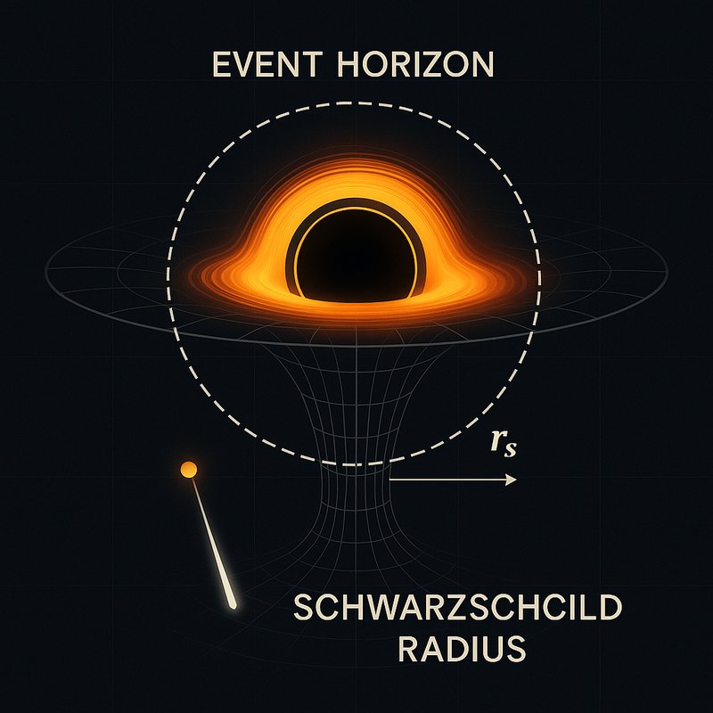 The Event Horizon and Schwarzschild Radius