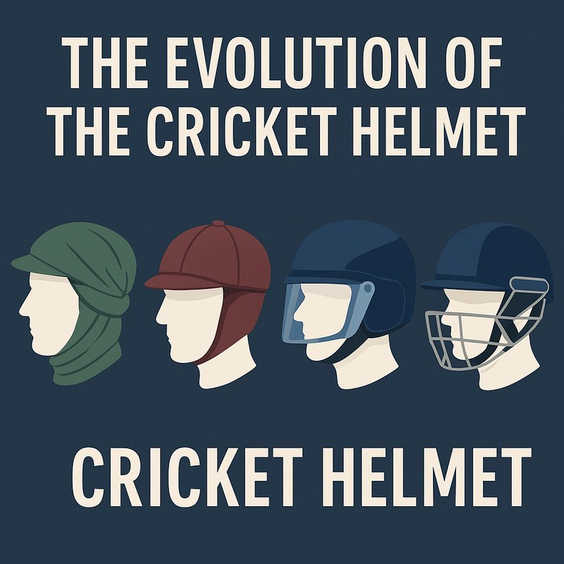 The Evolution of the Cricket Helmet