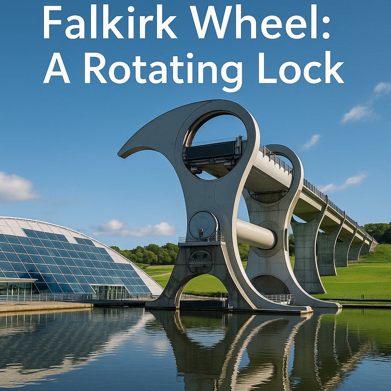 The Falkirk Wheel: A Rotating Lock