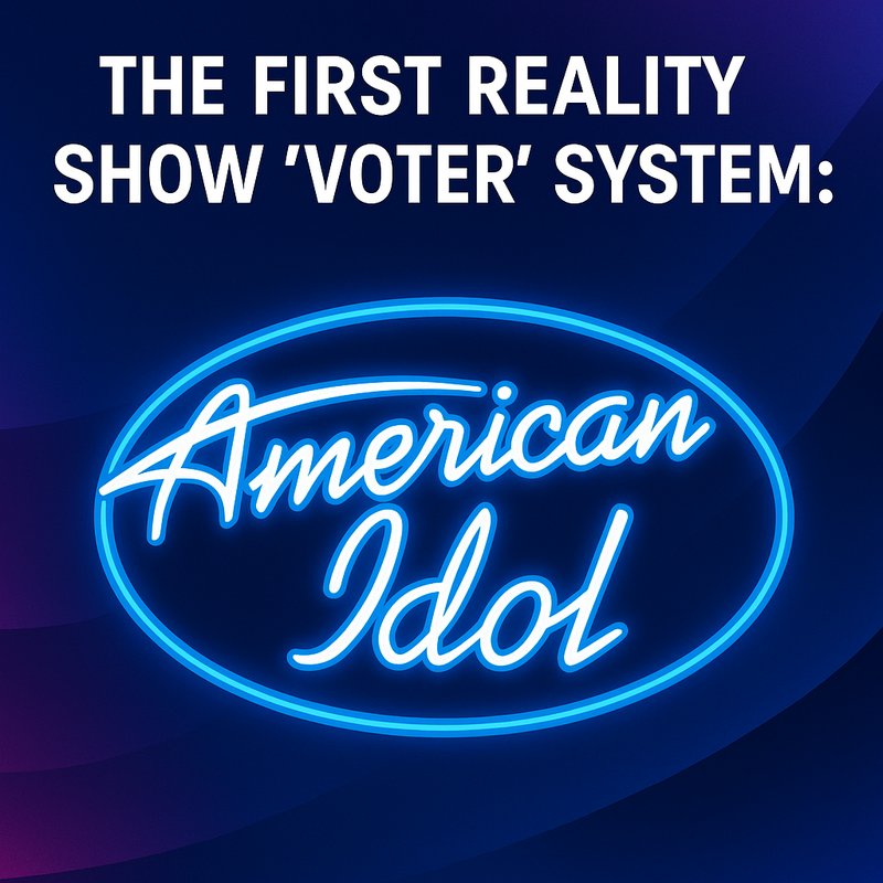 The First Reality Show 'Voter' System: American Idol