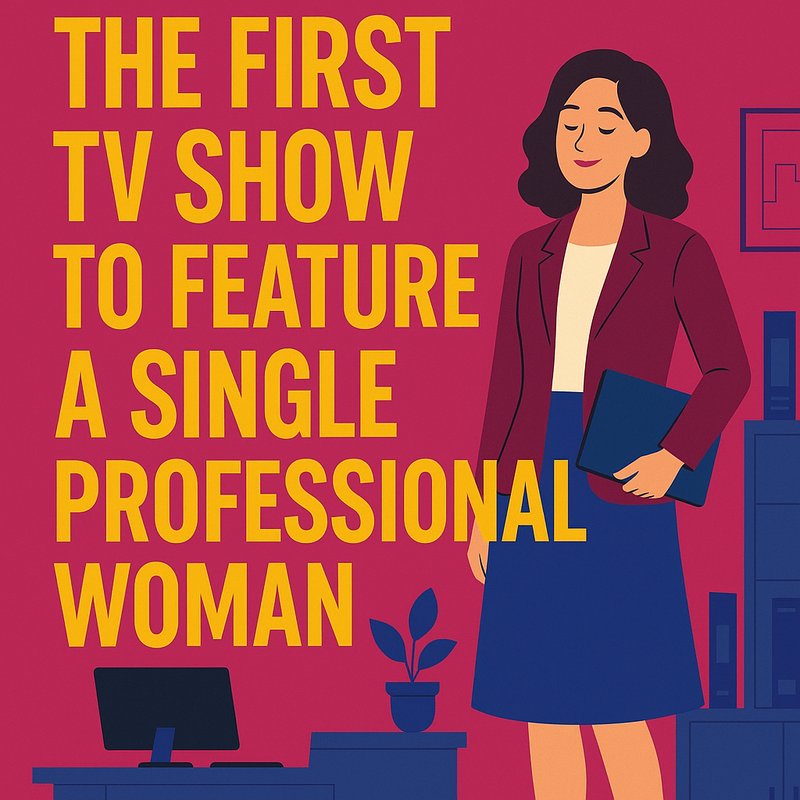 The First TV Show to Feature a Single Professional Woman