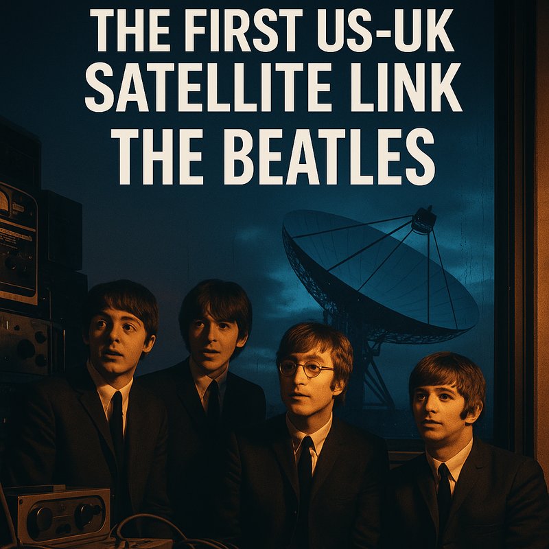 The First US-UK Satellite Link: The Beatles
