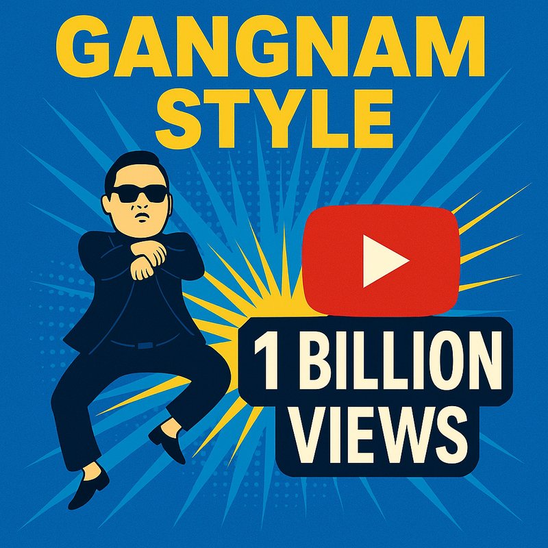 The 'Gangnam Style' Billion View Milestone