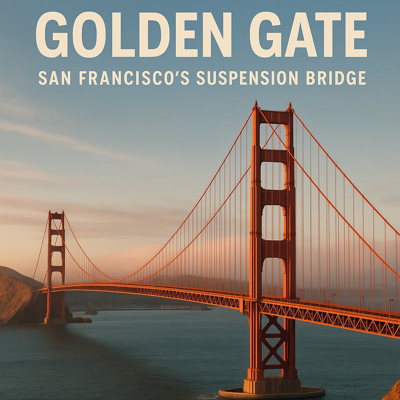 The Golden Gate: San Francisco's Suspension Bridge