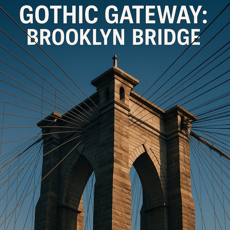 The Gothic Gateway: Brooklyn Bridge