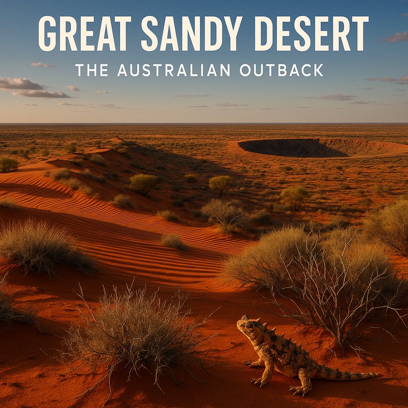 The Great Sandy Desert: The Australian Outback