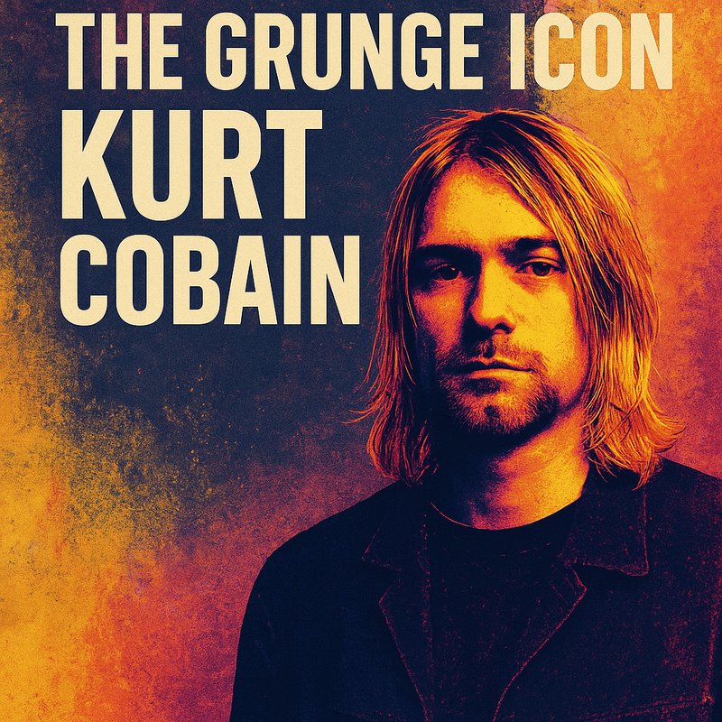 The Grunge Icon Kurt Cobain