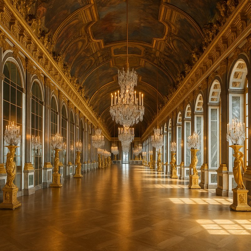 The Hall of Mirrors: Palace of Versailles