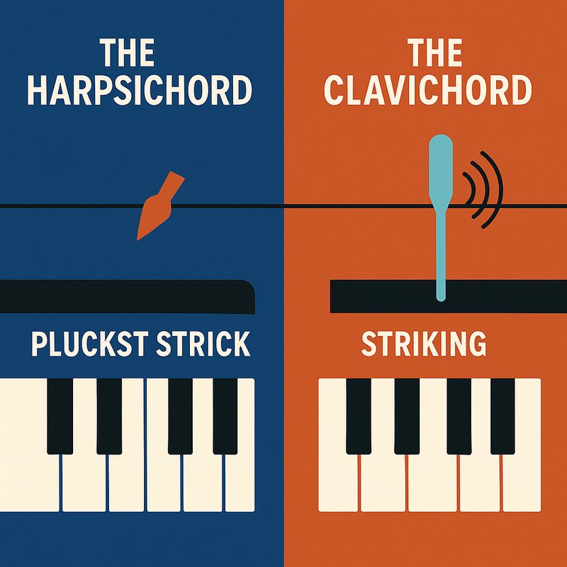 The Harpsichord vs. The Clavichord