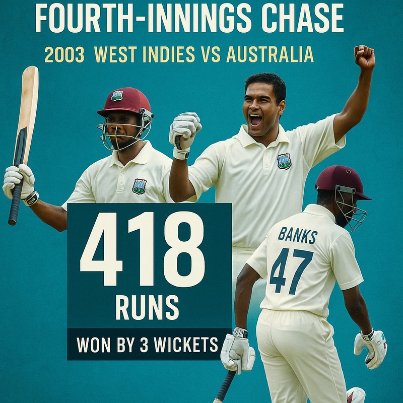 The Highest Successful Fourth-Innings Chase