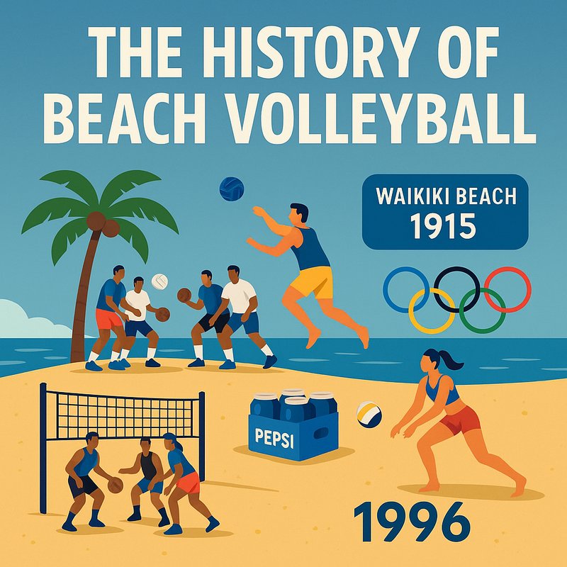 The History of Beach Volleyball