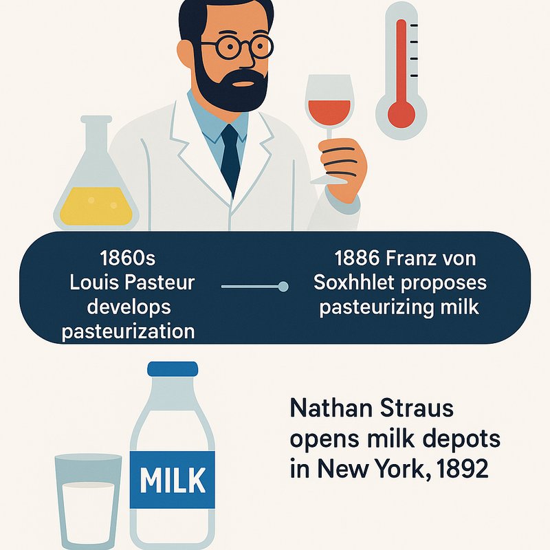 The Invention of Pasteurized Milk