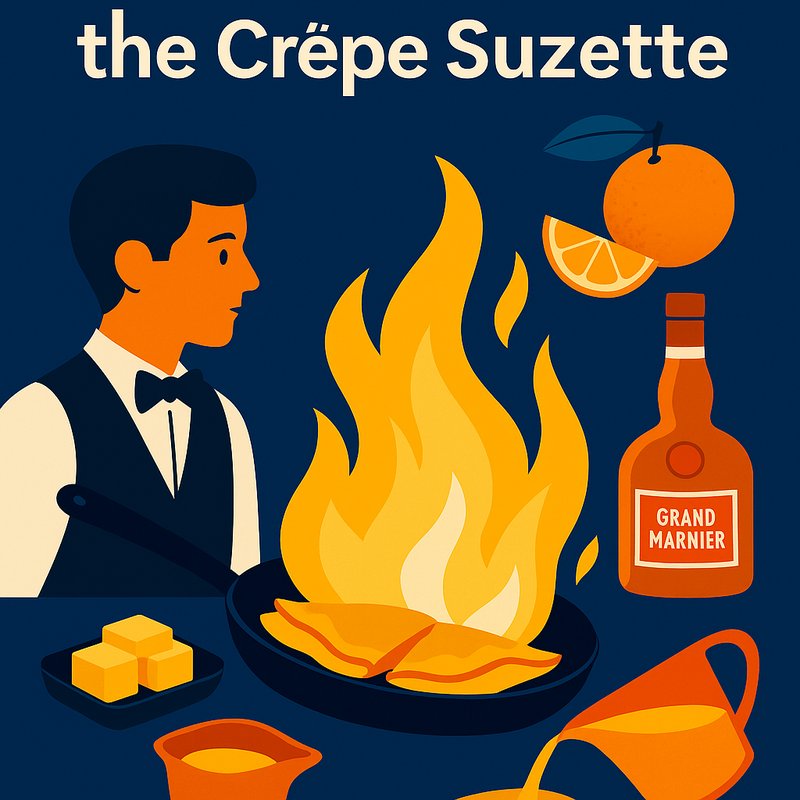 The Invention of the Crepe Suzette