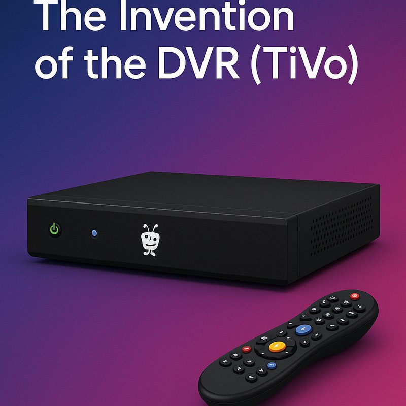 The Invention of the 'DVR' (TiVo)