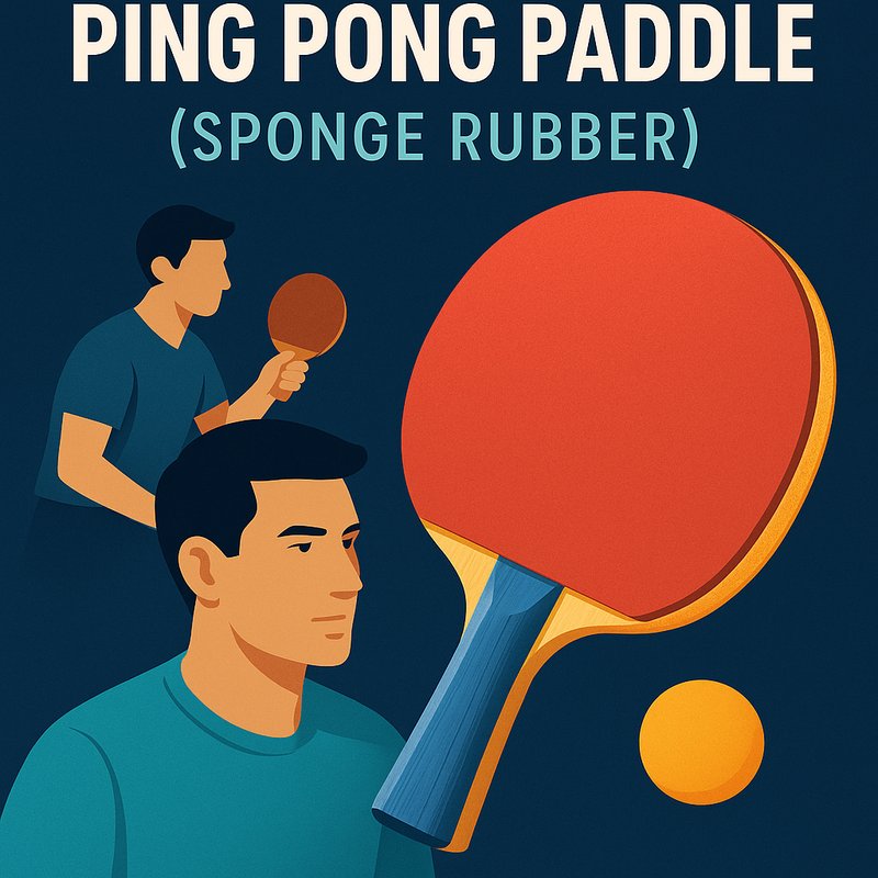 The Invention of the Ping Pong Paddle (Sponge Rubber)
