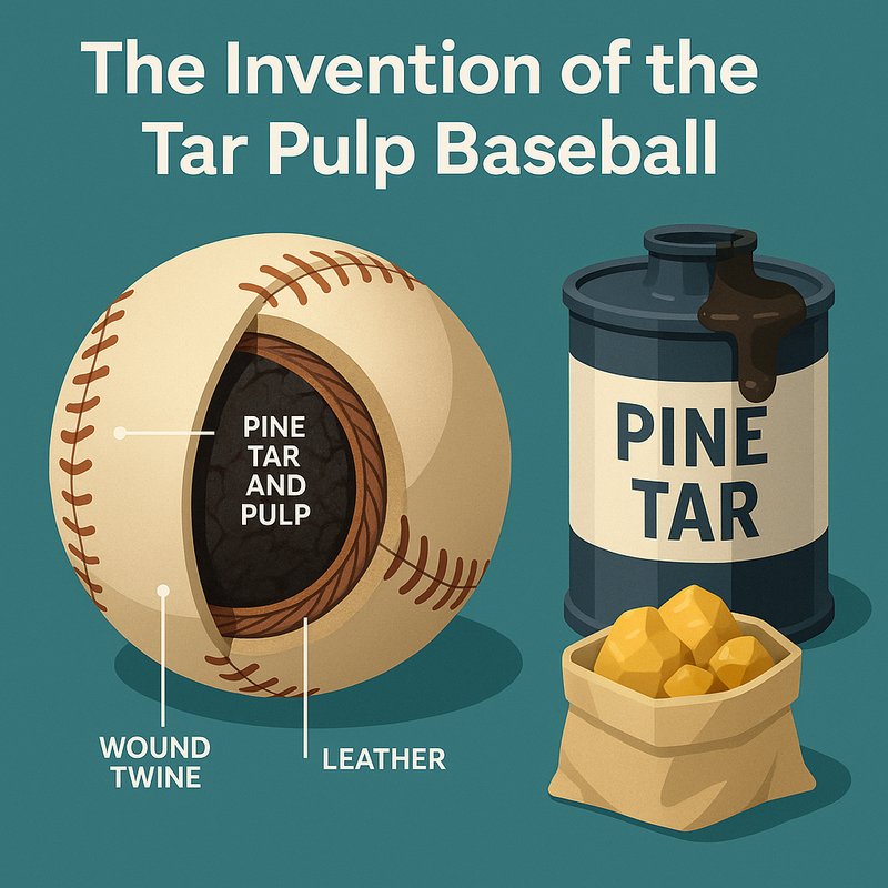 The Invention of the 'Tar-Pulp' Baseball