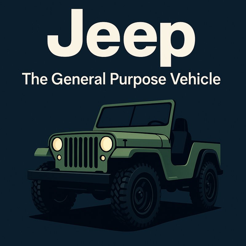 The Jeep: The General Purpose Vehicle