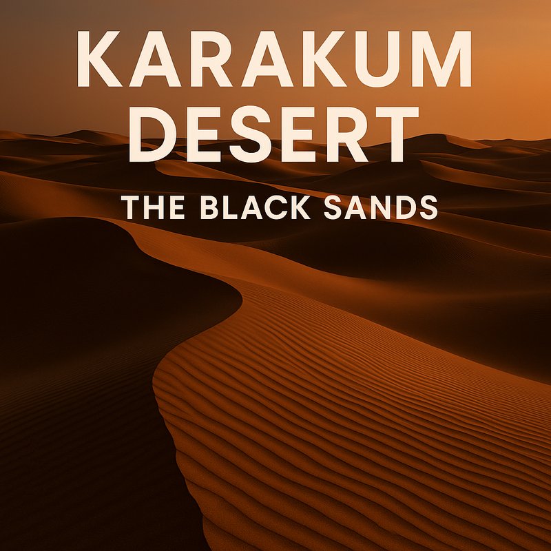 The Karakum Desert: The Black Sands