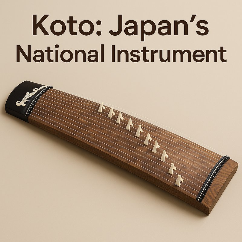 The Koto: Japan's National Instrument