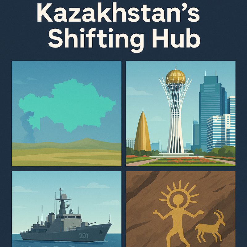 The Landlocked Giant: Kazakhstan's Shifting Hub