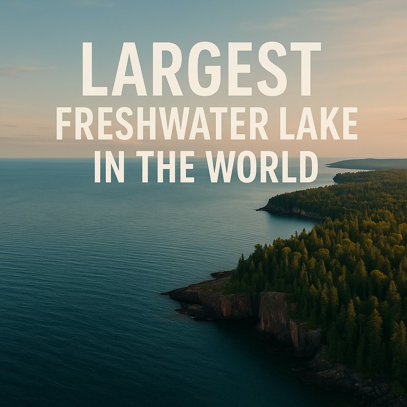 The Largest Lake in the World (That Isn't a Sea)