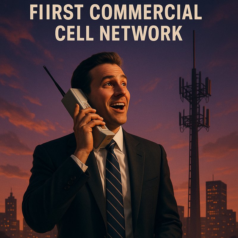 The Launch of the First Commercial Cell Network