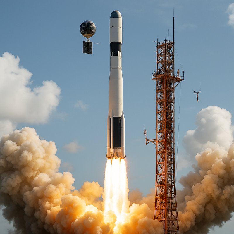 The Launch of the First Commercial Weather Satellite