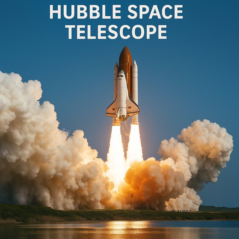 The Launch of the Hubble Space Telescope