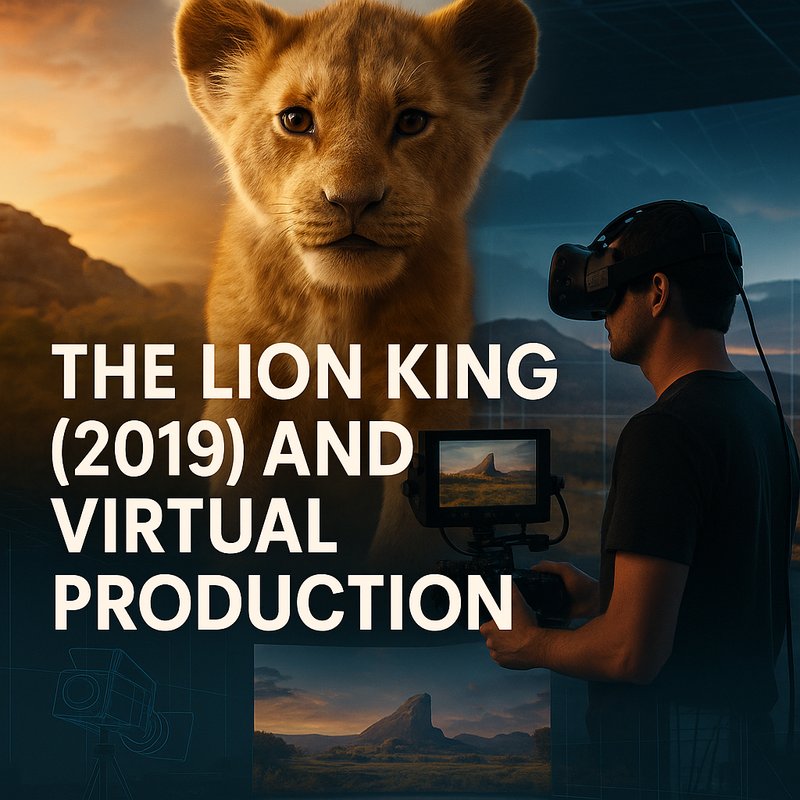 The Lion King (2019) and Virtual Production