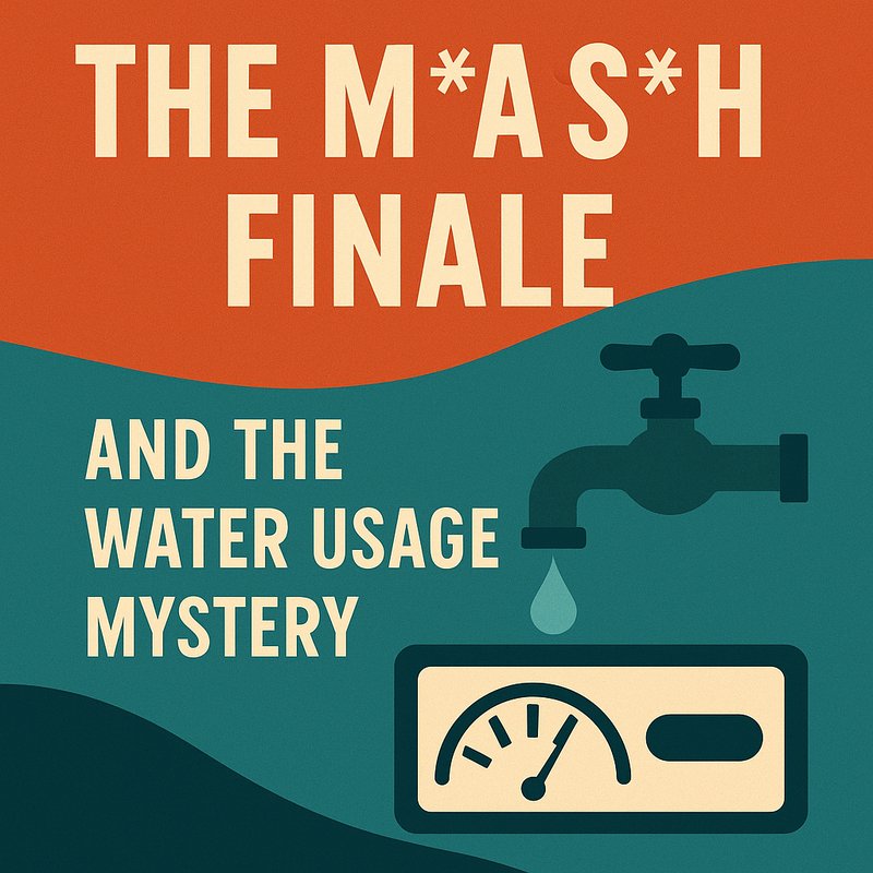 The M*A*S*H Finale and the Water Usage Mystery