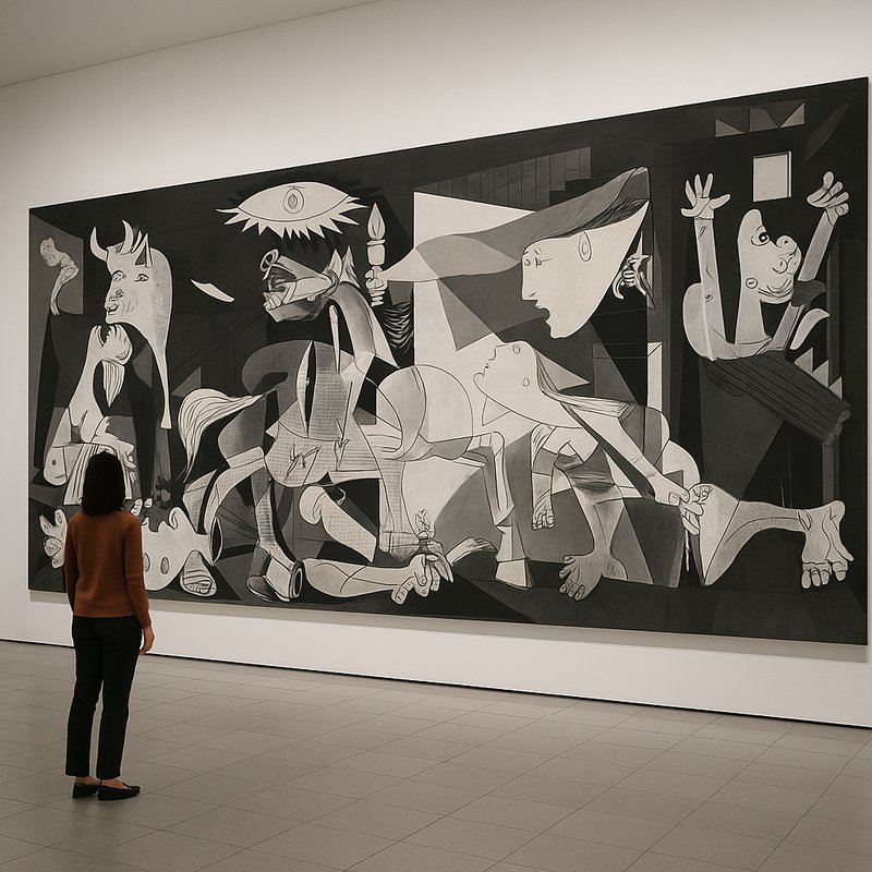 The Massive Scale of Guernica