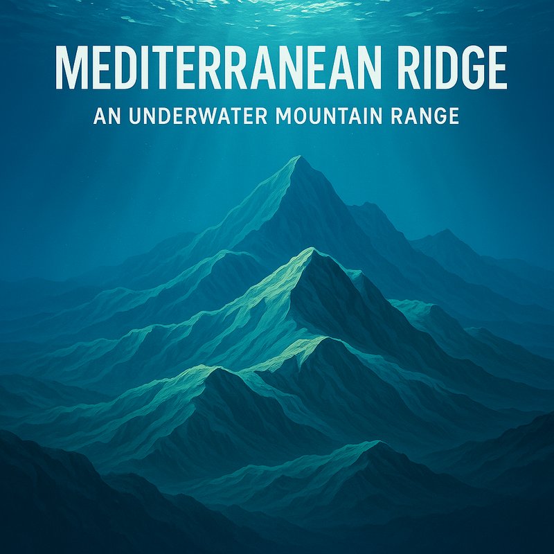 The Mediterranean Ridge: An Underwater Mountain Range