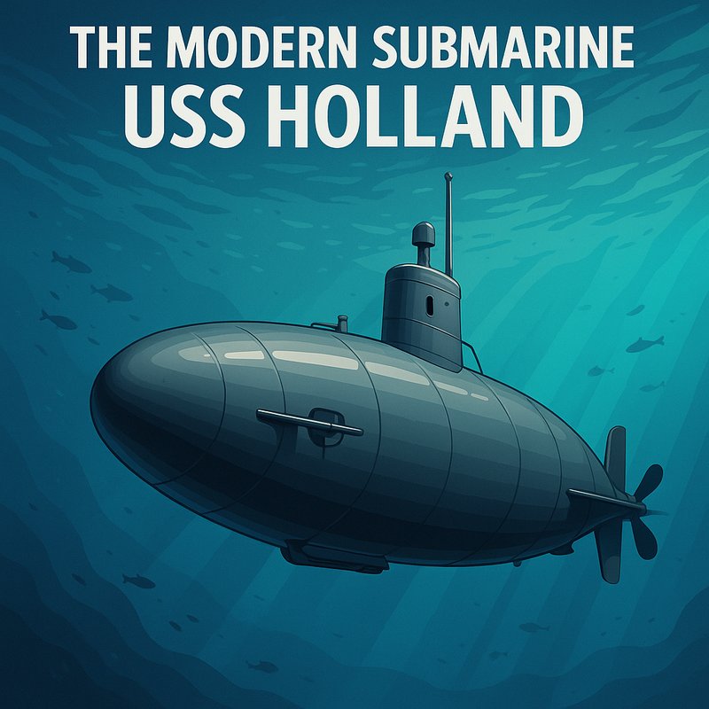 The Modern Submarine (USS Holland)