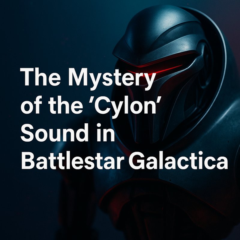 The Mystery of the 'Cylon' Sound in Battlestar Galactica