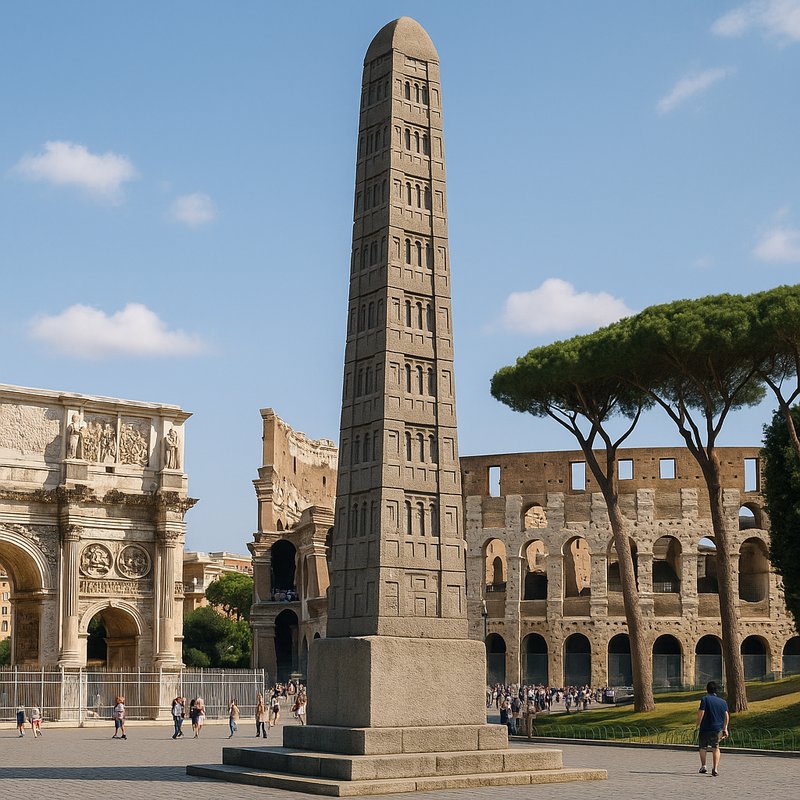 The Obelisk of Axum in Rome