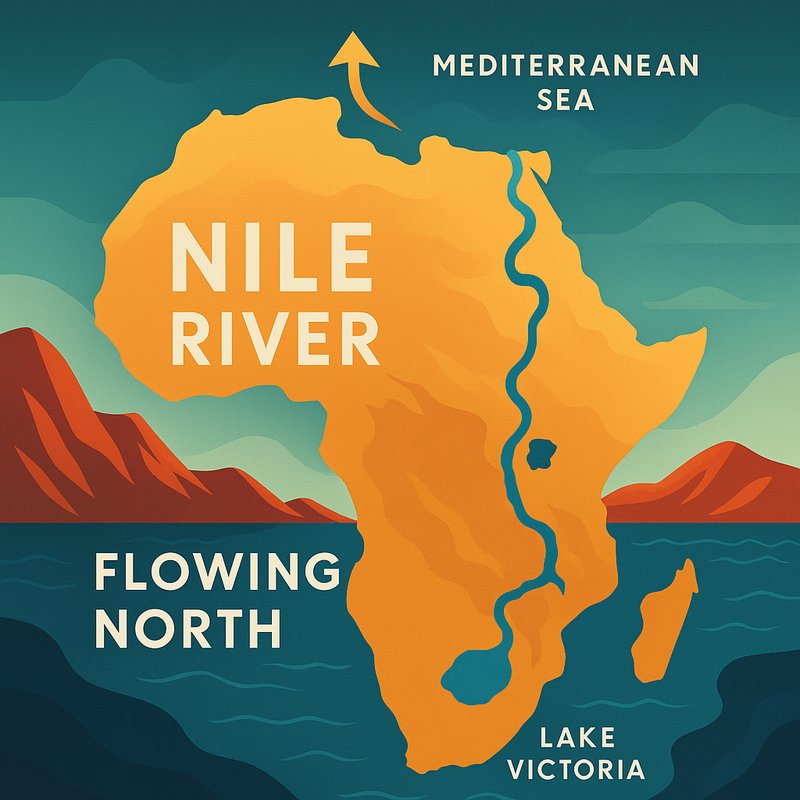 The Only River That Flows 'Up' a Continent