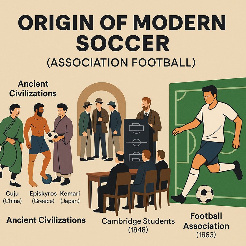 The Origin of Modern Soccer (Association Football)
