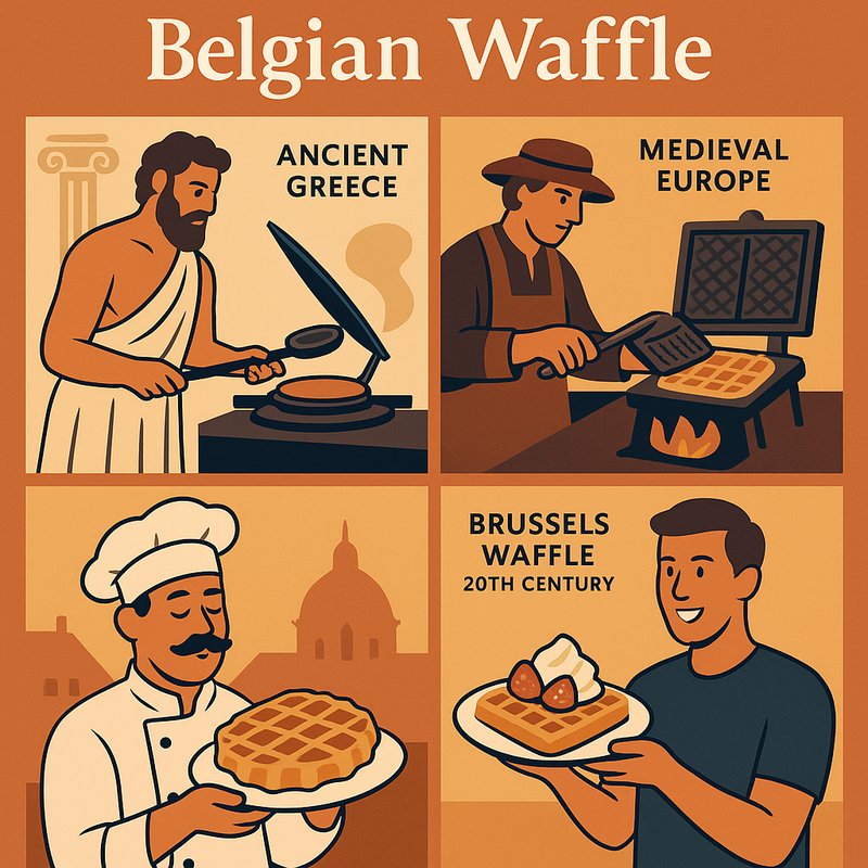 The Origin of the Belgian Waffle
