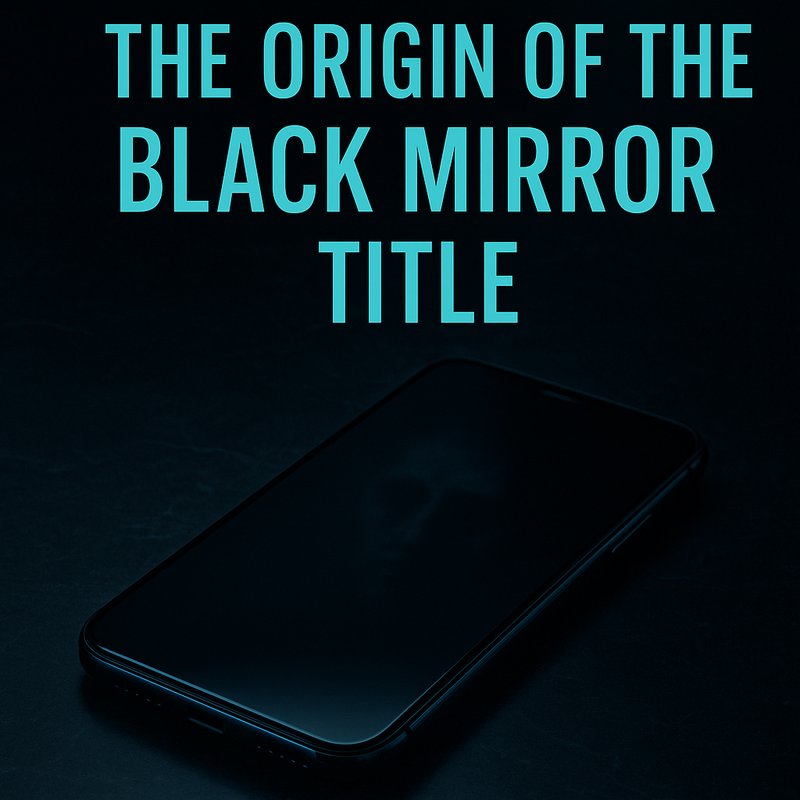 The Origin of the 'Black Mirror' Title