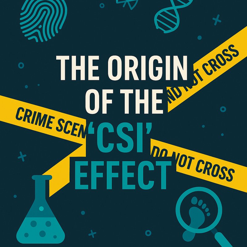 The Origin of the 'CSI' Effect