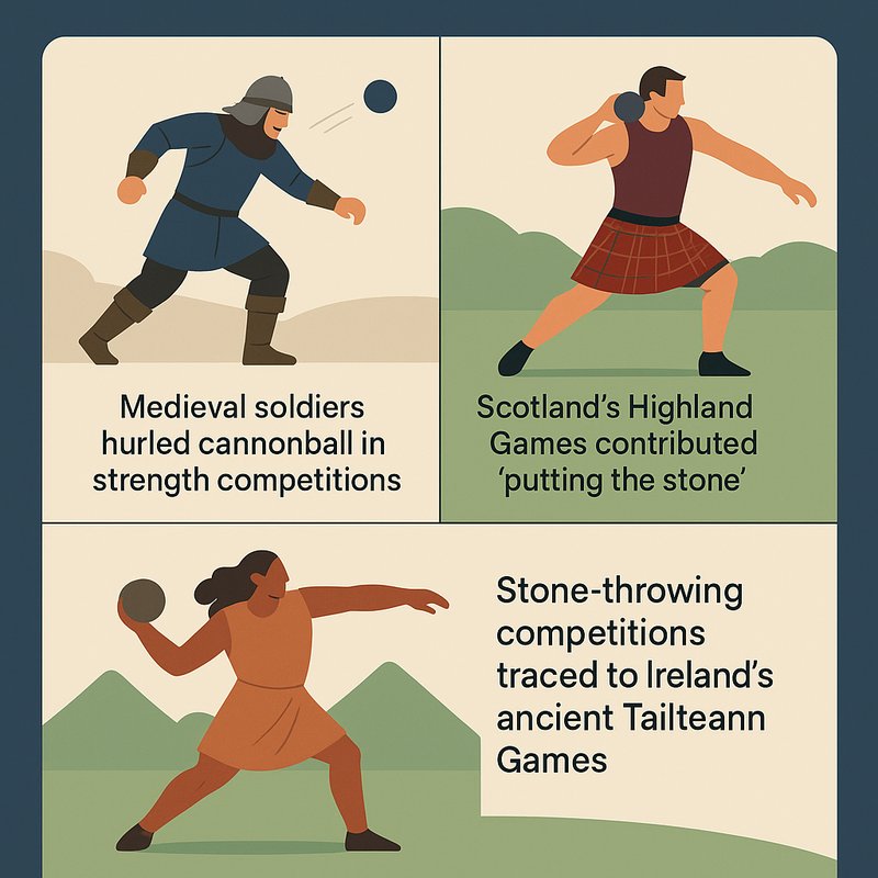 The Origin of the Shot Put