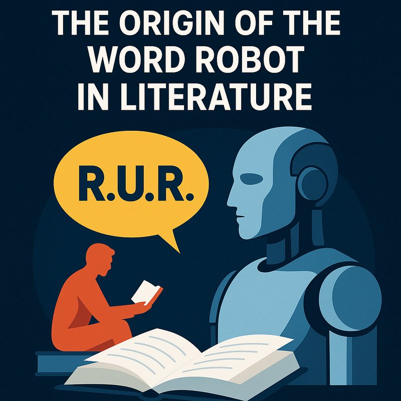 The Origin of the Word 'Robot' in Literature
