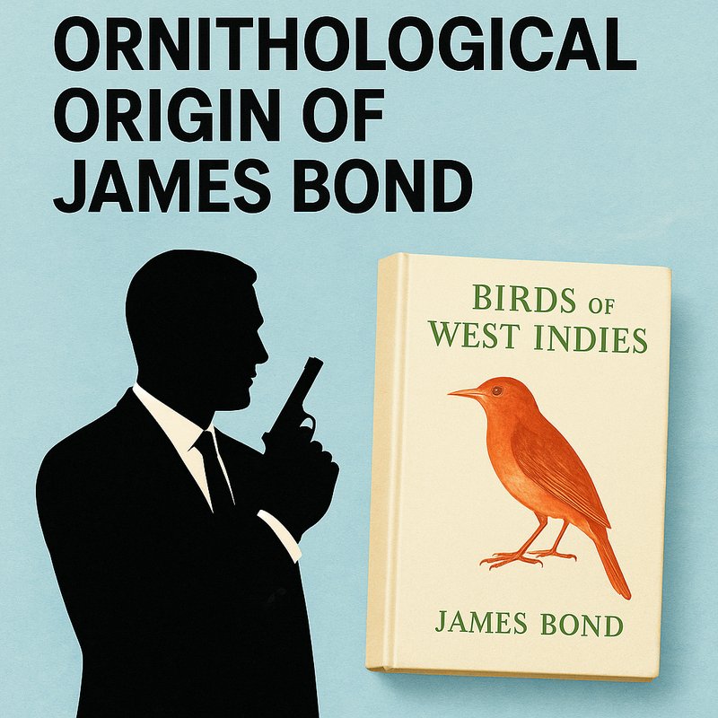 The Ornithological Origin of James Bond