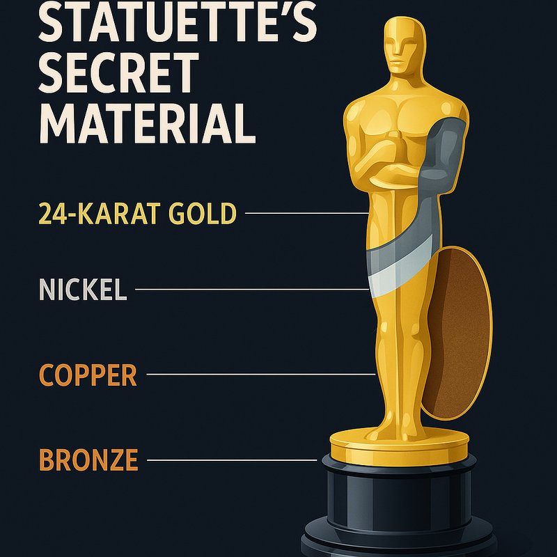 The Oscar Statuette's Secret Material