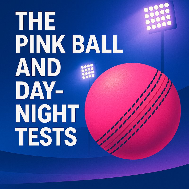 The 'Pink Ball' and Day-Night Tests