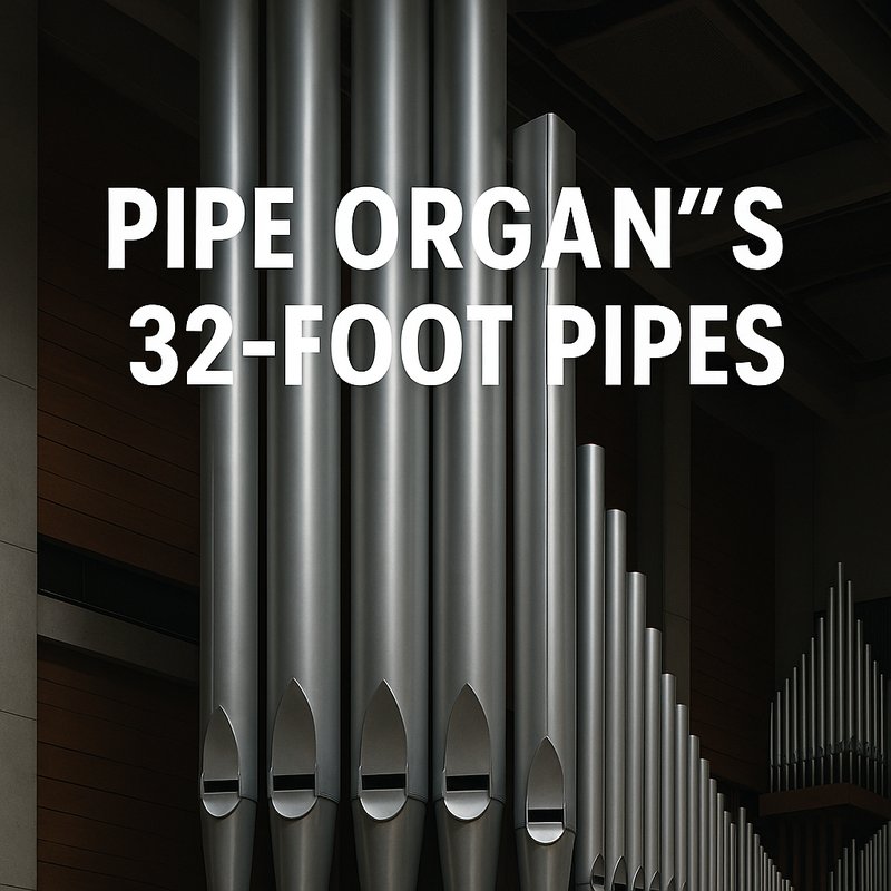 The Pipe Organ’s 32-Foot Pipes