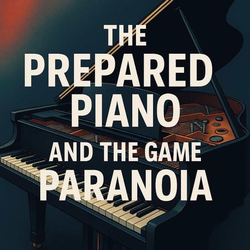 The Prepared Piano and 'The Game' Paranoia