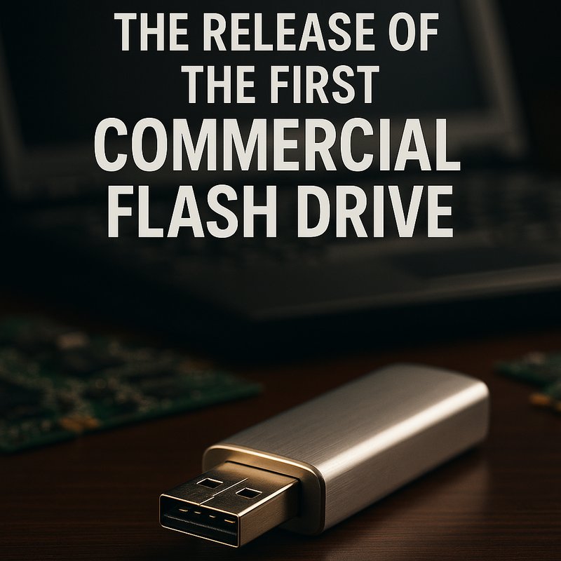 The Release of the First Commercial Flash Drive