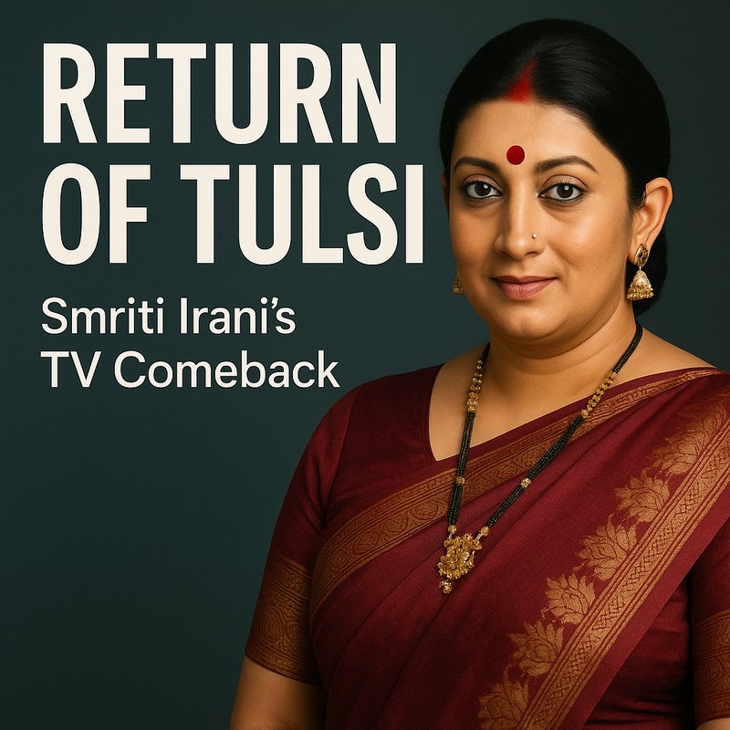 The Return of Tulsi: Smriti Irani's TV Comeback